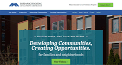 Desktop Screenshot of hispanichousingdevelopment.com